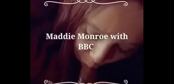  Maddie Monroe sucking BBC lover Big BBW tits